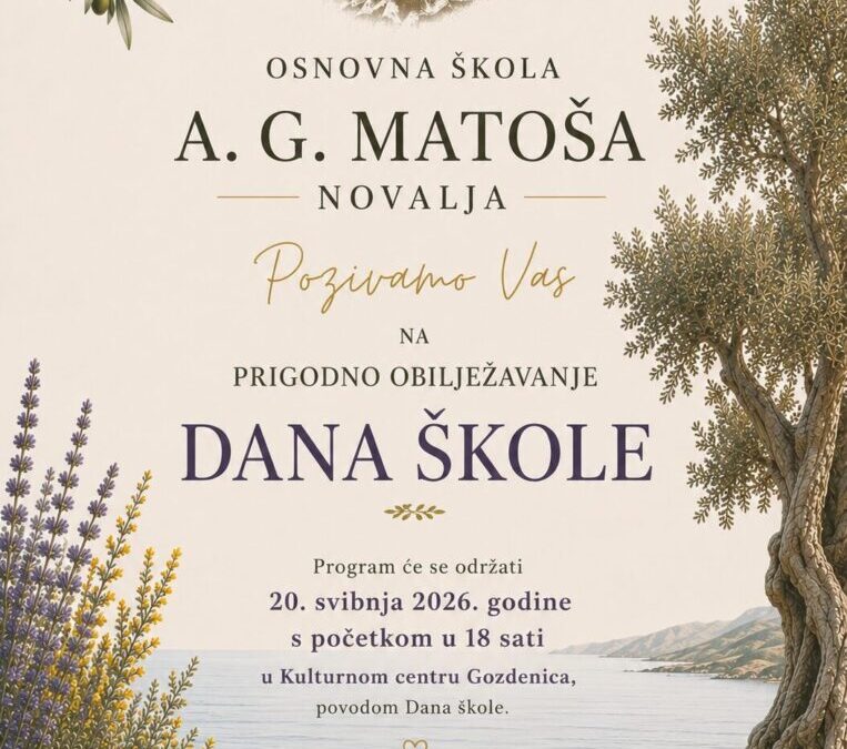 Pozivnica za Dan škole