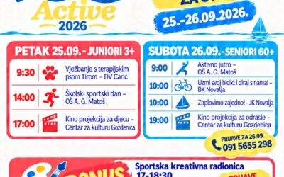 Novalja Active 2026. – obilježavanje Europskog tjedna sporta